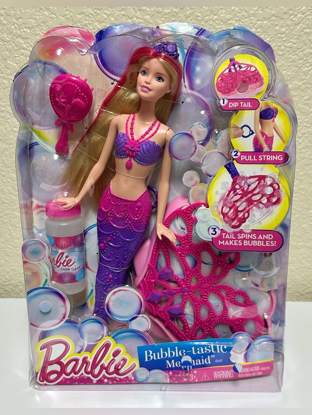 2014 Barbie Bubble-tastic Mermaid Doll New in Box *Please Read